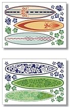 Surf's Up 2-Sheet Wall Mural Set