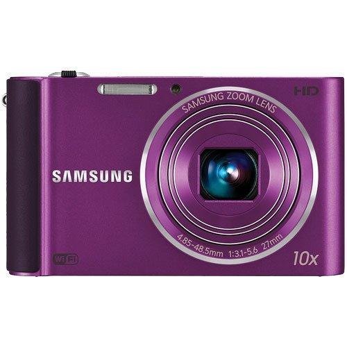 detail Samsung ST200F Long Zoom Smart Camera - Plum (EC-ST200FBPLUS)