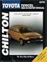 Toyota Tercel, 1984-94 (Chilton's Total Car Care Repair Manual)