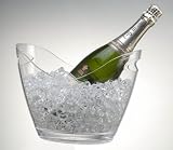 Vino Gondola 2 Bottle Bucket (Clear)