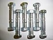6 Pack, Shear Pins & Nuts for Ariens 510015, 51001500. Also replaces Snapper 1-3865, 9-1550