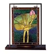 9.5W X 10.5H Waterlily Mini Window Stained Glass Window