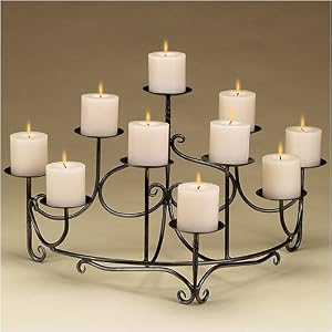 FRENCH GOTHIC VICTORIAN SPANDRELS Fireplace Hearth Candelabra