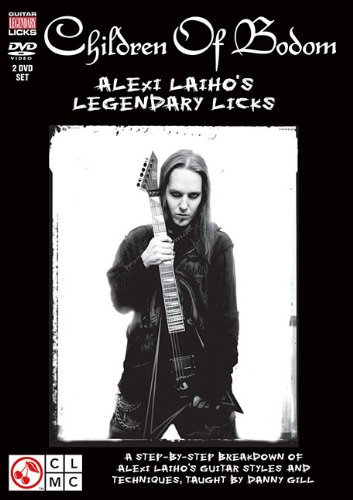 Hal Leonard Children Of Bodom - Alexi Laiho's Legendary Licks (2-DVD Set)