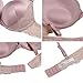 Ekouaer Sexy Lace Push Up Comfort Unlined Bra Womens Padded Stain Demi Underwire
