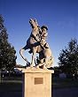 Pendleton, Oregon, Wagons Ho! Statue Photograph - Beautiful 16"x20" Photographic Print by Carol M. Highsmith