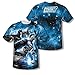 Atmospheric -- Justice League All-Over Front/Back Print Sports Fabric T-Shirt