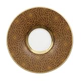 Villeroy & Boch Vivian Tobacco 4-3/4-Inch A/D Cup Saucer, Set of 6