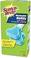 3M Disposable Toilet Scrubber Refill, 3", Blue, 10/Pack 557-R10-6