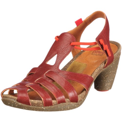 51OXU19hjxL luxor: Camper Women's 21372 T Strap Sandal,Luxor,38 EU/8 M US