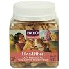 Halo Liv-a-Littles Natural Treats for Dogs and Cats, Freeze-Dried Wild Salmon Protein, 1.6-Ounce