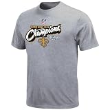 New Orleans Saints Youth Ash Super Bowl XLIV Champions Higher Ground Official Locker Room T-shirt