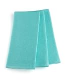 aqua blue towels