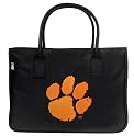 Clemson University Logo Tigers Logo Handbag College Official NCAA College Purse PURSES Hand Bag Bags Gifts and Gift Ideas For Ladies Women Woman Graduation Alumni or Fans Travelers OFFICIAL NCAA Merchandise