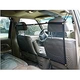The Pet Net - NEW vehicle barrier for dogs, Adjustable and Affordable! 47"W x 34"T