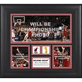 Mounted Memories Miami Heat 2011 NBA Finals Champions 3-Photo Collage