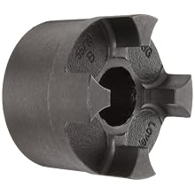 Lovejoy Curved Jaw Coupling, CJ Type, Coupling Hub, Cast Iron, Inch