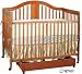 Stork Craft Chelsea 4-in-1 Crib with Drawer in Cognac