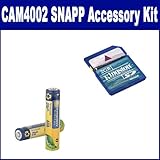 Coby CAM4002 SNAPP Swivel Camcorder Accessory Kit includes: SB202 Battery,  ....