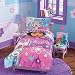 DORA THE EXPLORER 5pc TODDLER BEDDING SET w/ BEDSKIRT Bag Crib NEW Girl