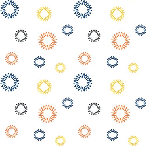 Imperial Disney Home DF059672 Funky Spirals Wallpaper, Pastel, 20.5-Inch Wide