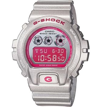 Casio #DW6900CB-8 Men's Classic Metallic Gloss Grey Youth Culture G Shock Watch