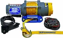 Hot Sale Superwinch 1135230 Terra 35 3500lbs/1591kg single line pull with hawse, handlebar mnt toggle, handheld remote, and synthetic rope