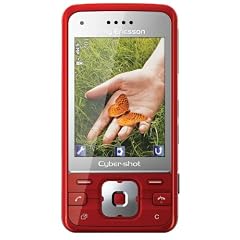 Sony Ericsson C903 Handy (5 MP, GPS, TV-Out, UKW Radio) glamour red