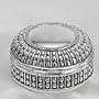 ROUND DOT BOX - SILVER PLATED ROUND DOT BOX