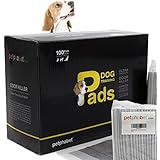 Petphabet THE BEST Carbon Technology Activated 23 by 24 Inches Odor Killer Dog Training Pads - 20 Count of Pads