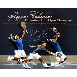 Buy Steiner Sports Roger Federer 3X Us Open Champion Collage