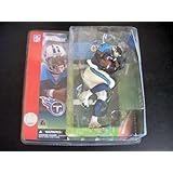 McFarlane Toys NFL Sports Picks Series 1 Action Figure Eddie George (Tennessee Titans) Blue Jersey