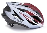 MET Road Helm Aliseo, rot, 52-57cm