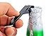niceEshop(TM) Aluminium Alloy Keychain Key Tag Chain Ring Bottle Opener,Black