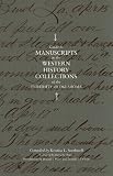 Guide to Manuscripts in the Western History Collections of the University of Oklahoma