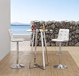 Zuo Modern Furniture Lemon Drop Bar Table Set with Oxygen Barstools