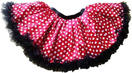 Valentine Gift Santa Minnie Mouse Red White Polka Dot Tutu Adult Teen Fast Free Ship