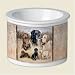 Ceramic Dip Chiller With Labrador Retrievers
