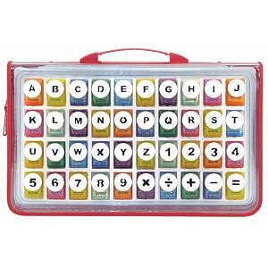 40-Piece-Button-Punch-Set-Alphanumeric-Designs-Red-19-75-L-x-13-W-x-2-25-H-