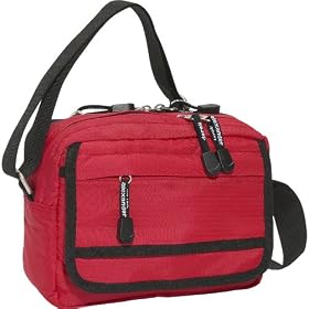 Derek Alexander Leather Small Top Zip Shoulder Bag