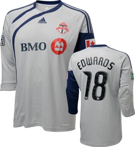 Brian Edwards Game Used Jersey: Toronto FC #18 Goalie Jersey Brian Edwards Game Used Jersey: Toronto FC #18 Goalie Jersey