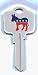 Political - Democrat Traditional House Key Schlage SC1
