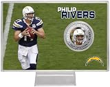 Highland Mint San Diego Chargers 2010 Philip Rivers Player Coin