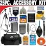 25 PC ULTIMATE SUPER SAVINGS DELUXE DB ROTH ACCESSORY KIT For The Nikon D5000, D3000 Digital SLR Cameras