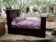 Designer Dog Bedding - Ensemble for Pucci Mini Dog Beds Plum with Roll Pillow (Set includes Comforter, Matching Sheet and Pillow) Made in USA