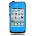 Zoumba OceanProof Waterproof Dustproof Snowproof Protection Case Cover For Apple iPhone 4 4S (Dark Blue)