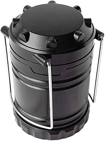 Ivishow 2 Pack Portable Collapsible Outdoor LED Camping Lantern for Emergency,Tent Light,Backpacking,Hiking,Fishing