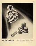 1945 Ad Mark Cross Men Gloves Leather Goods Accessories - Original Print Ad