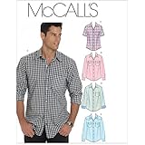 McCall's Patterns M6044 Men's Shirts, Size XM (SML-MED-LRG)