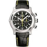 Ebel 1911 BTR Black Strap Dial Chronograph Mens Watch 9137L72.5335145 by Ebel